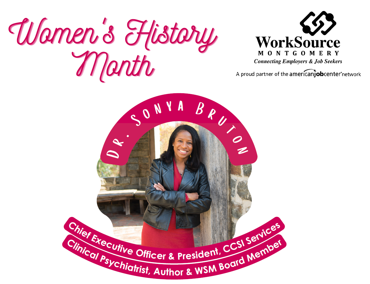 Women’s History Month Spotlight on Dr. Sonya Bruton