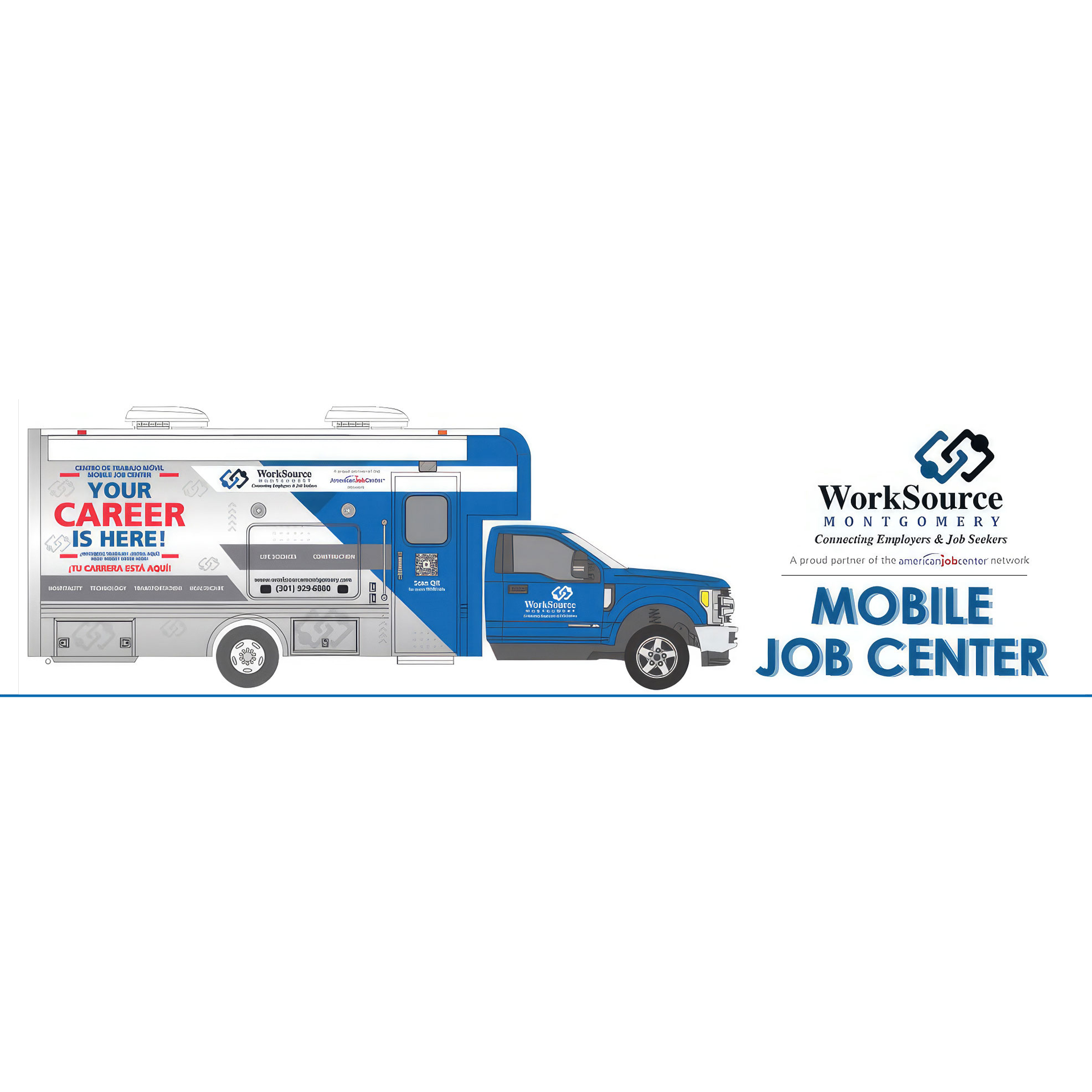 Graphic of the WSM Mobile Job Center